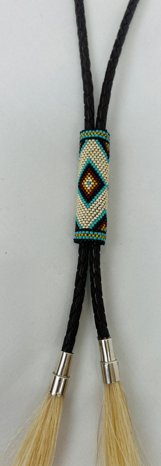 Beaded Bolo Tie