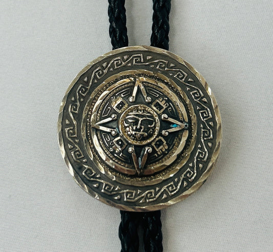 Vintage Mexican Coin Bolo